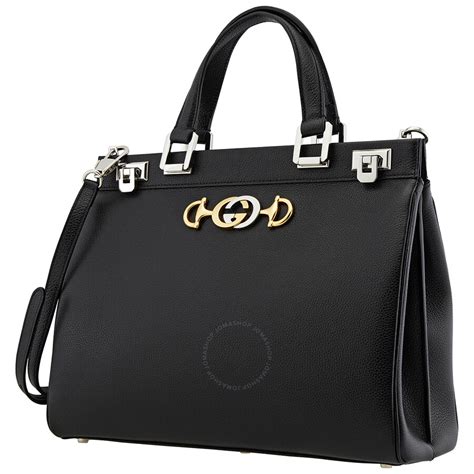 gucci 564714|Gucci Ladies Zumi Grainy Leather Medium Top Handle Bag in .